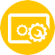 Web Hosting-Maintenance Icon